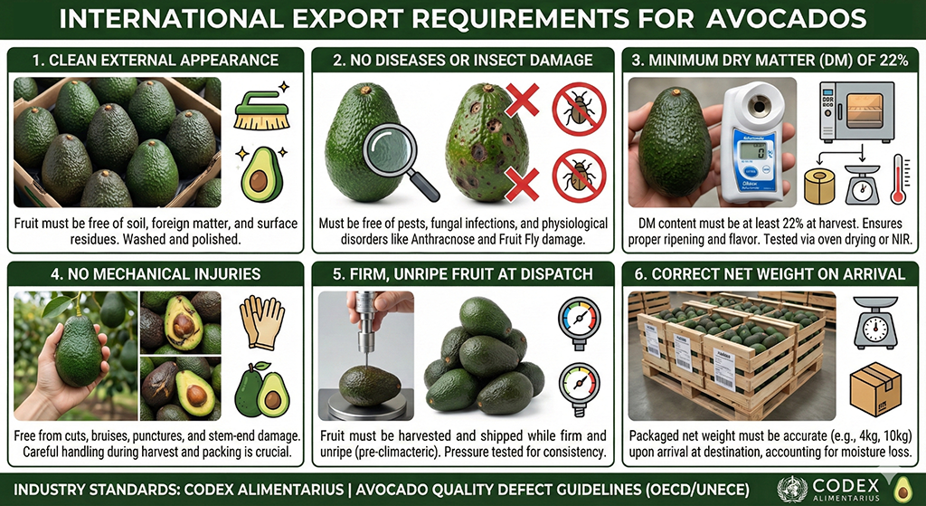 International export requirements